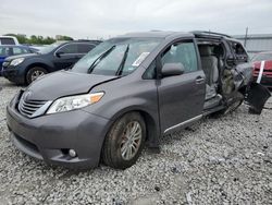 Salvage cars for sale at Cahokia Heights, IL auction: 2016 Toyota Sienna XLE