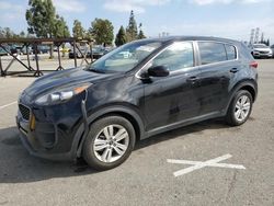 Salvage cars for sale at Rancho Cucamonga, CA auction: 2018 KIA Sportage LX