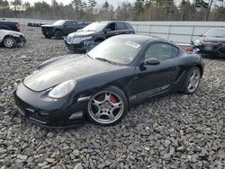 Salvage cars for sale at Windham, ME auction: 2006 Porsche Cayman S