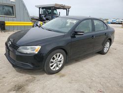 Salvage cars for sale at Wichita, KS auction: 2012 Volkswagen Jetta SE