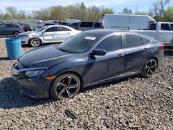 Salvage cars for sale at Chalfont, PA auction: 2017 Honda Civic EXL