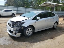 Salvage cars for sale from Copart Austell, GA: 2011 Toyota Prius