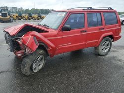 Jeep Cherokee salvage cars for sale: 2001 Jeep Cherokee Classic