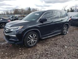 Salvage cars for sale at Chalfont, PA auction: 2016 Honda Pilot EXL