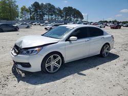 Salvage cars for sale from Copart Loganville, GA: 2016 Honda Accord LX