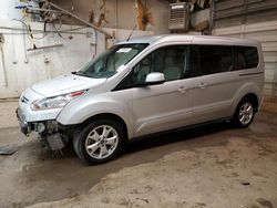 Salvage cars for sale from Copart Casper, WY: 2015 Ford Transit Connect Titanium