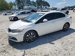 Salvage cars for sale at Loganville, GA auction: 2013 Honda Civic EX
