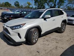 Salvage vehicles for parts for sale at auction: 2021 Toyota Rav4 Limited