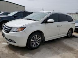 Salvage cars for sale from Copart Haslet, TX: 2016 Honda Odyssey Touring