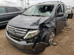 Salvage cars for sale from Copart Elgin, IL: 2011 Honda Odyssey LX