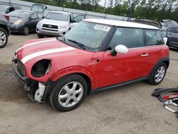 Salvage cars for sale at Harleyville, SC auction: 2010 Mini Cooper