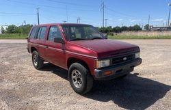 Salvage cars for sale at Oklahoma City, OK auction: 1992 Nissan Pathfinder XE