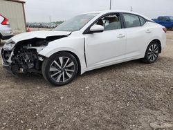 Salvage cars for sale at Temple, TX auction: 2020 Nissan Sentra SV