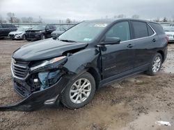 Salvage cars for sale from Copart Central Square, NY: 2018 Chevrolet Equinox LT