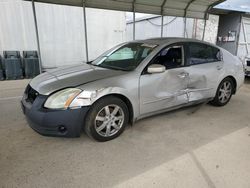 Salvage cars for sale at Fresno, CA auction: 2004 Nissan Maxima SE