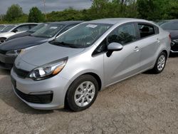 Salvage cars for sale at Bridgeton, MO auction: 2016 KIA Rio LX