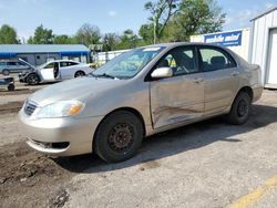 Salvage cars for sale at Wichita, KS auction: 2005 Toyota Corolla CE