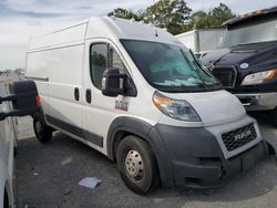 Salvage trucks for sale at Waldorf, MD auction: 2019 Dodge RAM Promaster 1500 1500 High