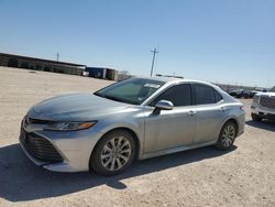Salvage cars for sale from Copart Andrews, TX: 2019 Toyota Camry L