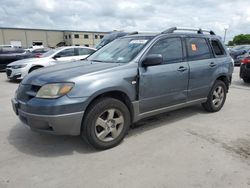 Salvage cars for sale at Wilmer, TX auction: 2003 Mitsubishi Outlander XLS