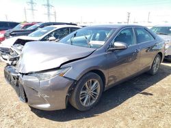 Toyota Camry salvage cars for sale: 2017 Toyota Camry LE