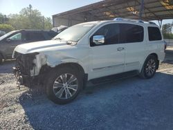 Salvage cars for sale at Cartersville, GA auction: 2015 Nissan Armada SV