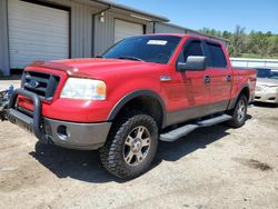 Salvage cars for sale at Grenada, MS auction: 2006 Ford F150 Supercrew