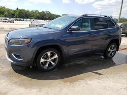 Vehiculos salvage en venta de Copart Apopka, FL: 2019 Jeep Cherokee Limited