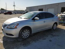 Salvage cars for sale at Jacksonville, FL auction: 2015 Nissan Sentra S