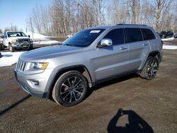 Salvage cars for sale from Copart Anchorage, AK: 2015 Jeep Grand Cherokee Limited