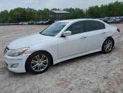 Salvage cars for sale from Copart Charles City, VA: 2013 Hyundai Genesis 3.8L