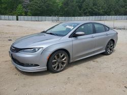 Salvage cars for sale from Copart Gainesville, GA: 2016 Chrysler 200 S