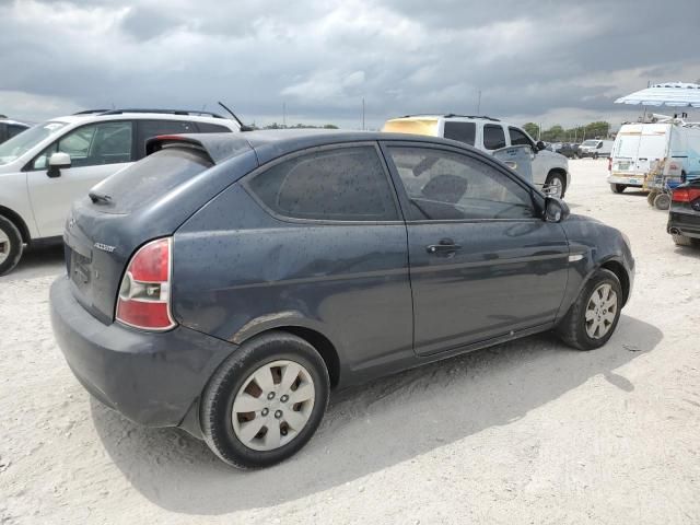 2010 Hyundai Accent Blue