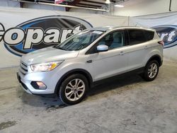 Salvage cars for sale at Lebanon, TN auction: 2017 Ford Escape SE