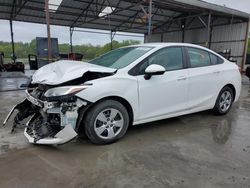 Salvage cars for sale from Copart Cartersville, GA: 2017 Chevrolet Cruze LS
