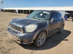 Vehiculos salvage en venta de Copart Phoenix, AZ: 2011 Mini Cooper S Countryman