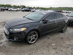 Salvage cars for sale at Cahokia Heights, IL auction: 2014 Ford Fusion Titanium