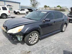 Salvage cars for sale at Tulsa, OK auction: 2010 Subaru Legacy 3.6R Limited