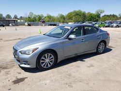 Salvage cars for sale at Florence, MS auction: 2015 Infiniti Q50 Base