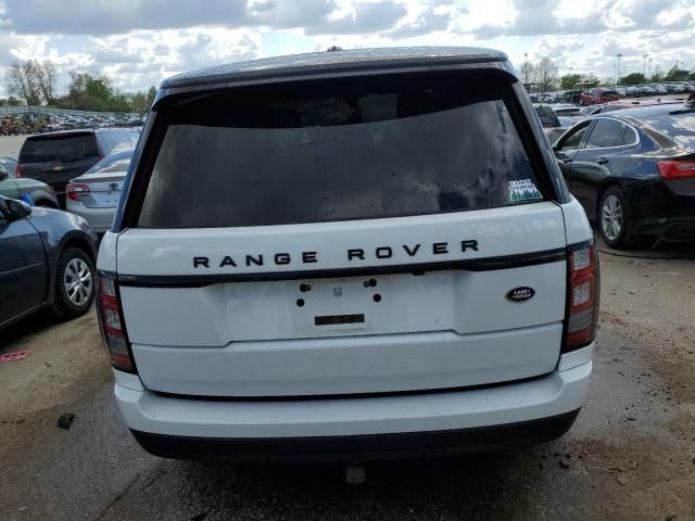 2015 Land Rover Range Rover HSE