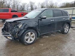 Salvage cars for sale at Ellwood City, PA auction: 2013 Acura MDX Technology