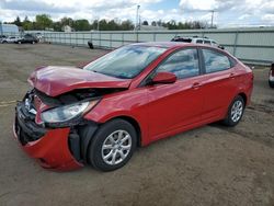 Salvage cars for sale at Pennsburg, PA auction: 2013 Hyundai Accent GLS