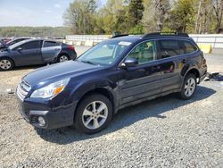 Salvage cars for sale at Concord, NC auction: 2014 Subaru Outback 2.5I Premium