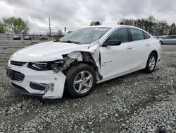 Salvage cars for sale from Copart Mebane, NC: 2018 Chevrolet Malibu LS