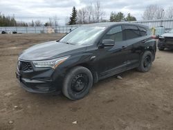 Salvage cars for sale from Copart Bowmanville, ON: 2019 Acura RDX A-Spec
