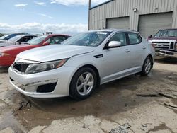 KIA salvage cars for sale: 2015 KIA Optima LX