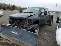 Salvage cars for sale from Copart Bowmanville, ON: 2010 Chevrolet Silverado K1500 LT