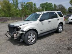Salvage cars for sale at Finksburg, MD auction: 2008 Ford Escape XLT