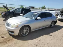 Salvage cars for sale at Houston, TX auction: 2008 Infiniti G35