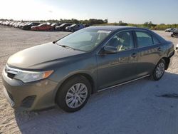 Salvage cars for sale at West Palm Beach, FL auction: 2014 Toyota Camry L